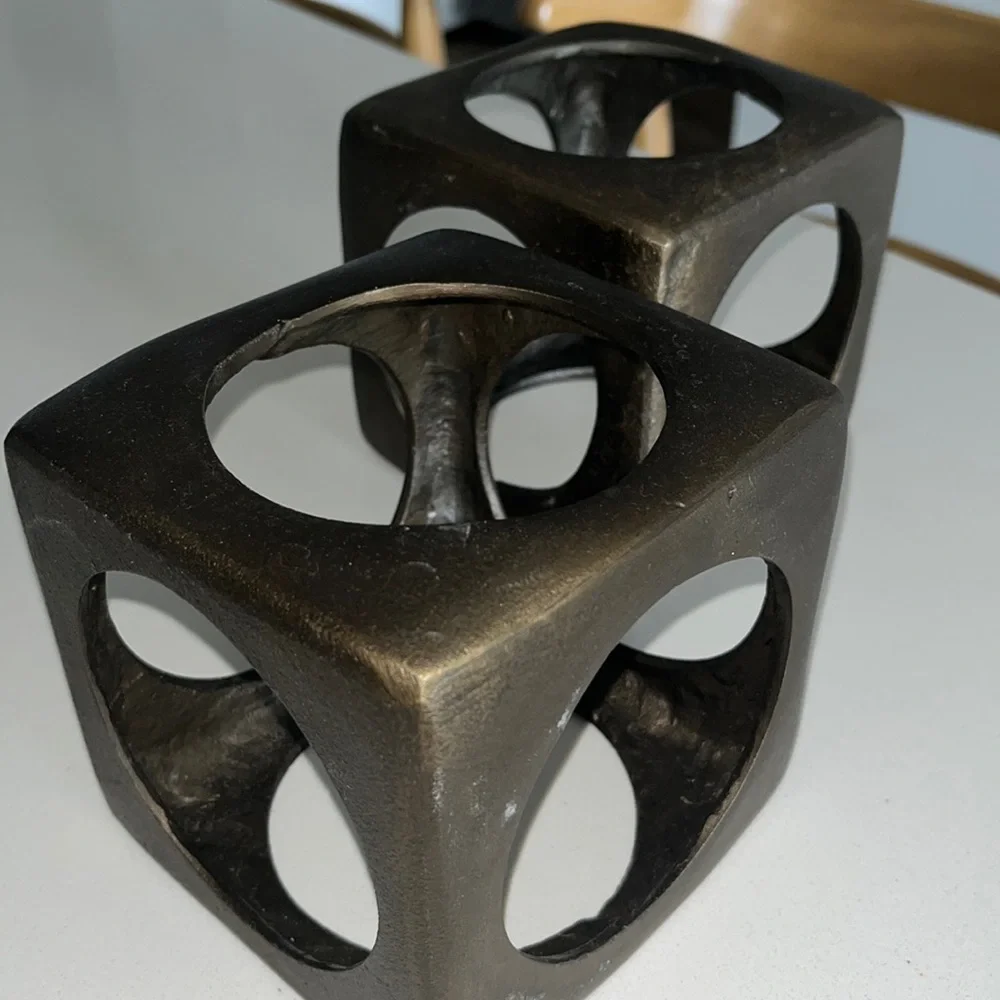 Metal Bronze Accent Decor - Picture 2 of 2